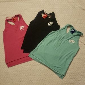 Nike (Just Do It) Tanks Tops Bundle of 3